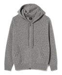BAFY × BEAMS F / ウール ジップアップ ニットパーカ