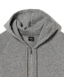 BAFY × BEAMS F / ウール ジップアップ ニットパーカ