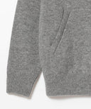 BAFY × BEAMS F / ウール ジップアップ ニットパーカ