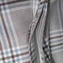 BEAMS F / 3ボタン コットン シルク チェック ジャケット