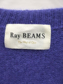 Ray BEAMS / フラッフィー ニット Vネック カーディガン