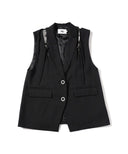 RBS / ショルダーオープン ジレ