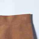 Ray BEAMS / スエード フレア スカート