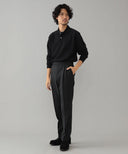 ELACIO / カノコ ロングスリーブ ポロシャツ