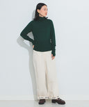 BEAMS BOY / ヘム ステンシル パンツ