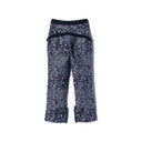 maturely / Flower Jacquard Fringe Slacks
