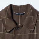 INVERTERE × BEAMS F / 別注 ウインドウペーン ベルテッド ステンカラーコート