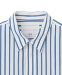 ES:S / ストライプ ロングテールシャツ