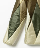 TA CA SI / アーガイル パッファーカーディガン