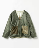 TA CA SI / アーガイル パッファーカーディガン