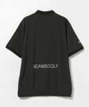 BEAMS GOLF / ブレードカラー ハーフジップ ニットポロシャツ
