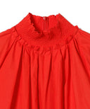 Chika Kisada / 別注 コットン ハイネック ブラウス