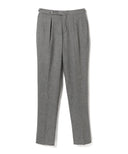 BEAMS F × GTA / 別注 SERGIO フランネル 1プリーツ スラックス