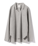 SAGE DE CRET / ガーゼ スキッパー プルオーバー