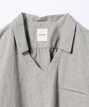 SAGE DE CRET / ガーゼ スキッパー プルオーバー