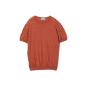 JOHN SMEDLEY × BEAMS F / 別注 30ゲージ コットン クルーネックニット
