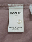 BEAMS BOY / ギャザー 7分袖 ワンピース