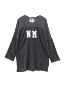 BEAMS BOY / Logo Football T-shirt