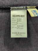 BEAMS BOY / Logo Football T-shirt