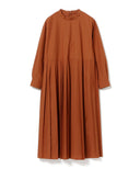 Ray BEAMS / プリーツ キリカエ ハイネック ワンピース