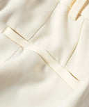 Demi-Luxe BEAMS / ソフト ドレープ タックパンツ