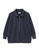 BEAMS BOY / ハーフジップ スウェットシャツ