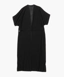 Demi-Luxe BEAMS / 18ゲージ 5分袖 ロングカーディガン