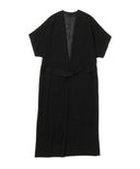 Demi-Luxe BEAMS / 18ゲージ 5分袖 ロングカーディガン