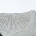 Crepuscule / Moss Stitch Half Zip Polo Shirt
