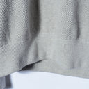 Crepuscule / Moss Stitch Half Zip Polo Shirt