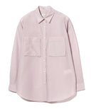 Demi-Luxe BEAMS / マチ付きポケット シアーシャツ