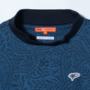 BEAMS GOLF / バティックジャカード モックネック シャツ