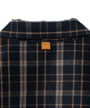 BEAMS LIGHTS / ラペルド チェック シャツブルゾン