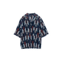 TA CA SI / 総柄 オープンカラーシャツ