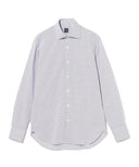 BEAMS F /  グラフチェック ワイドカラー シャツ