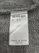 BEAMS BOY / シェットランド Vネック カーディガン