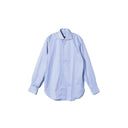 BEAMS F / ストライプ カッタウェイ カラー シャツ