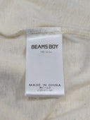 BEAMS BOY / メッセージ プリント Tシャツ
