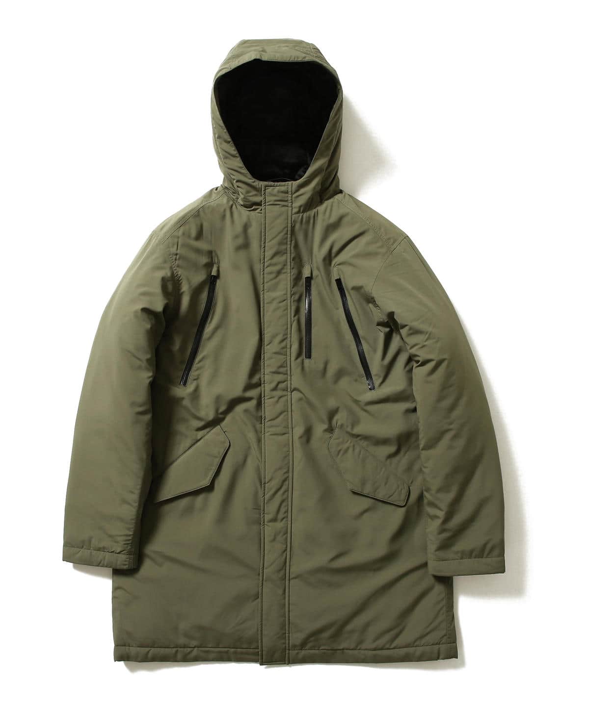 BEAMS LIGHTS / ミノテック(R)中綿 モッズコート / XL(LL) / OLIVE