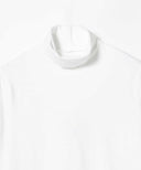 CIRCOLO1901 / ストレッチコットン タートルネック Tシャツ