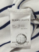 BEAMS LIGHTS / エクストラ ヘビーウェイト ボーダー ポケット Tシャツ