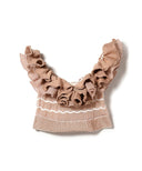 NADIA WIRE / Mini Ruffle Top