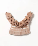 NADIA WIRE / Mini Ruffle Top