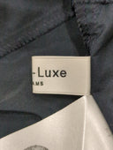 Demi-Luxe BEAMS / ウエストギャザー タフタ ロングスカート