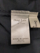 Demi-Luxe BEAMS / ウエストギャザー タフタ ロングスカート