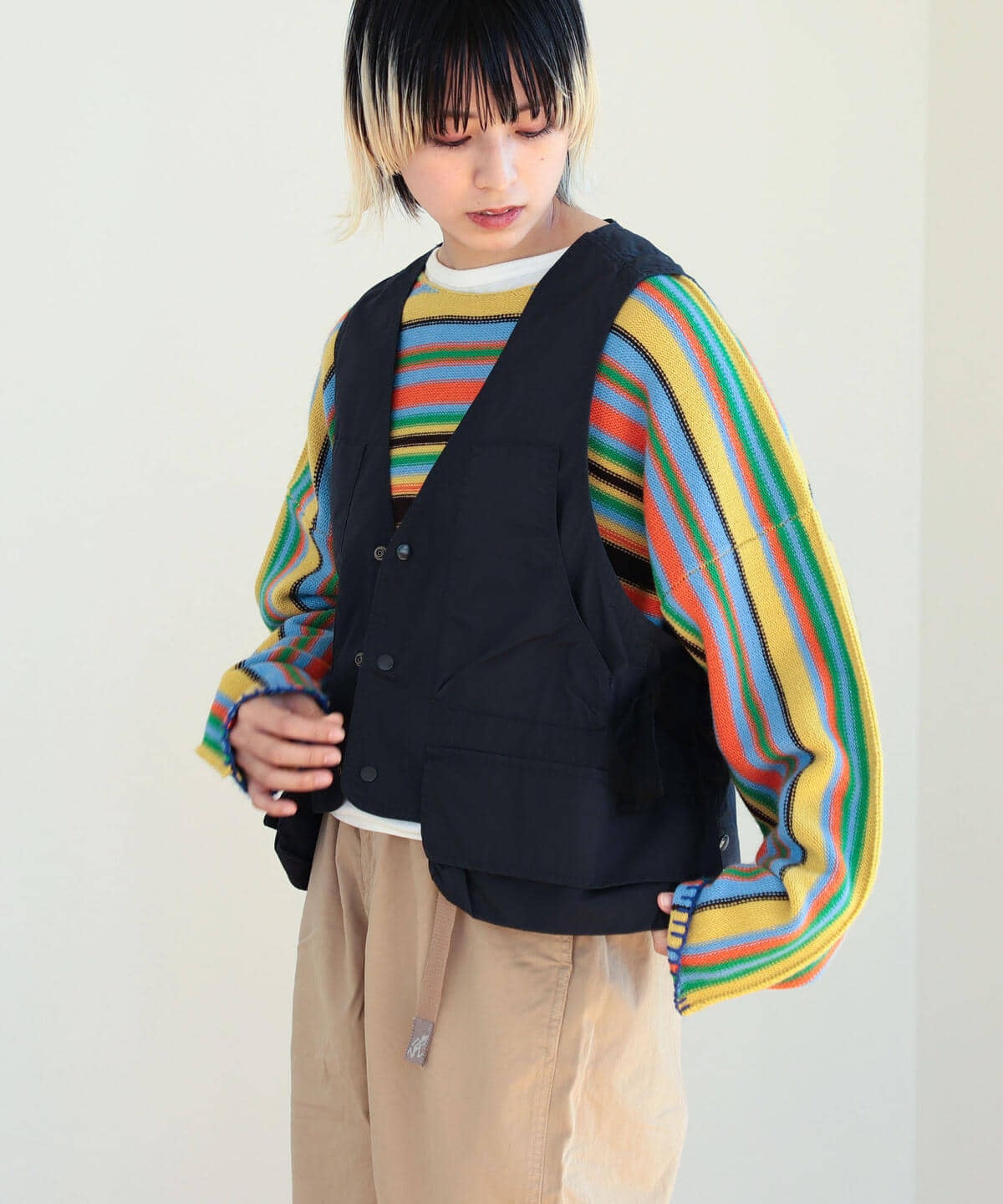 BEAMS BOY / ビッグ フィッシングベスト / FREE / NAVY – BEAMS digroo