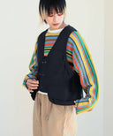 BEAMS BOY / ビッグ フィッシングベスト