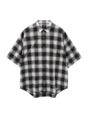 BEAMS / オンブレチェック ショートスリーブ シャツ