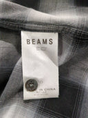 BEAMS / オンブレチェック ショートスリーブ シャツ