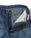 unfil / ワイド テーパード ファイブポケット デニムパンツ